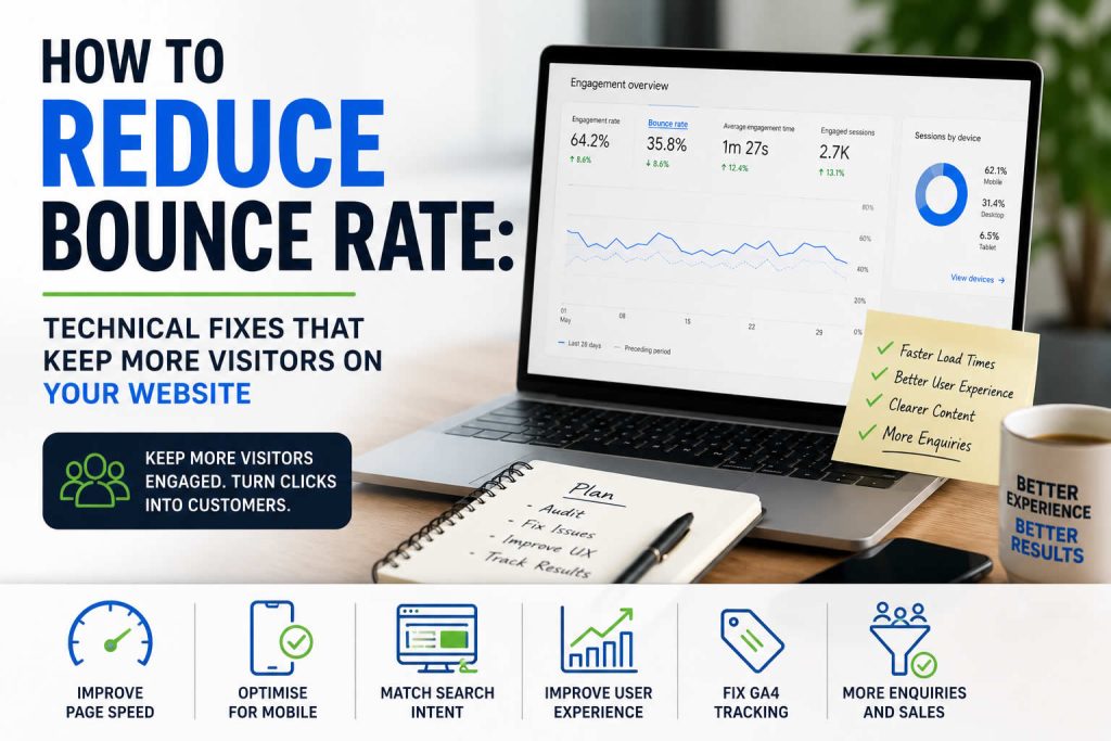 How to Reduce Bounce Rate: Technical Fixes That Keep More Visitors on Your Website