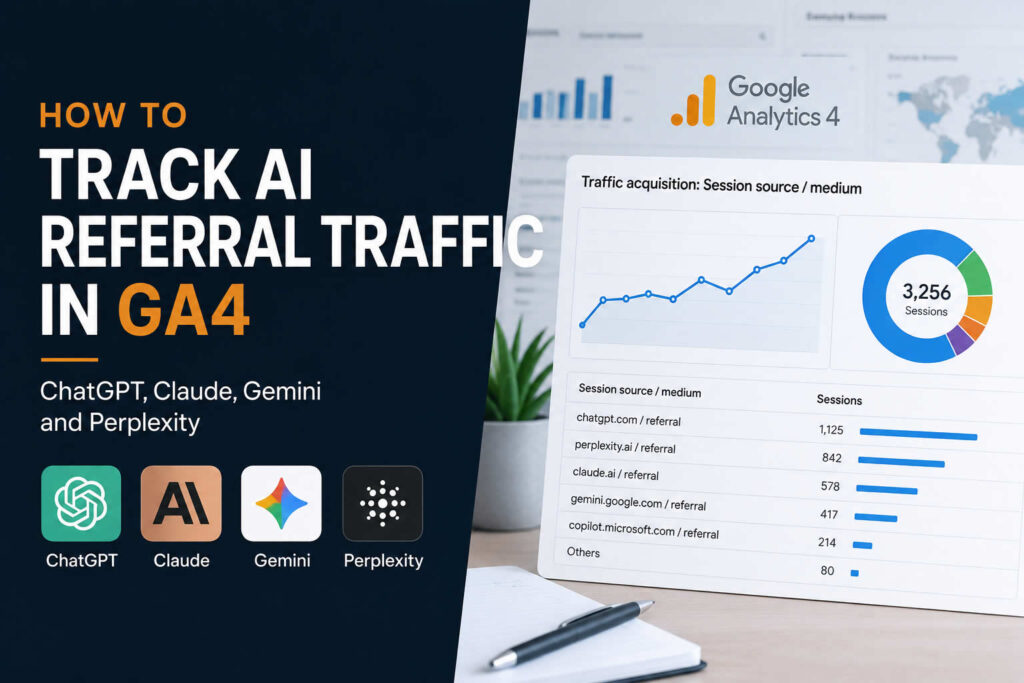 How to Track AI Referral Traffic in GA4